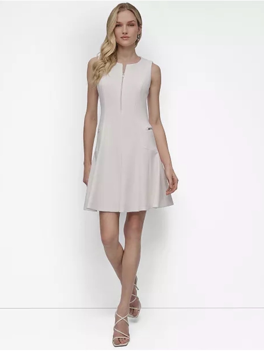 🔥🔥Weekend Sale! DKNY Scuba Crepe Dress ✨🤍 Retail $100